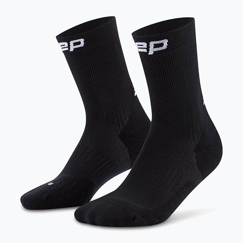 CEP Calzini a compressione da uomo Run Mid Cut 5.0 nero