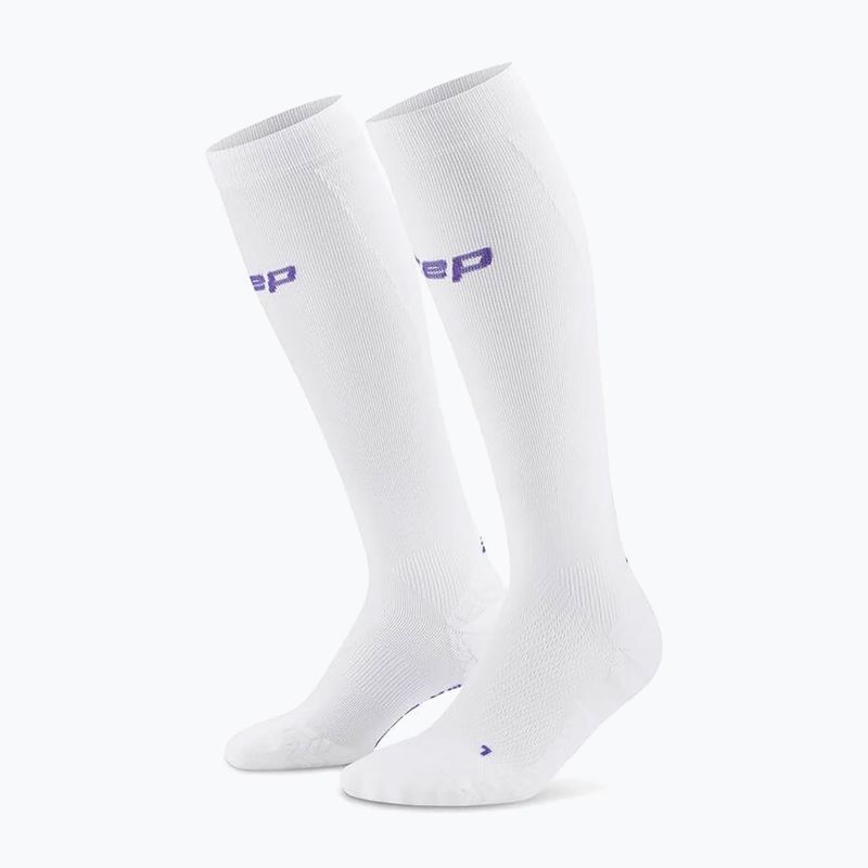 Calzini da donna CEP Ultralight Tall 4.0 white