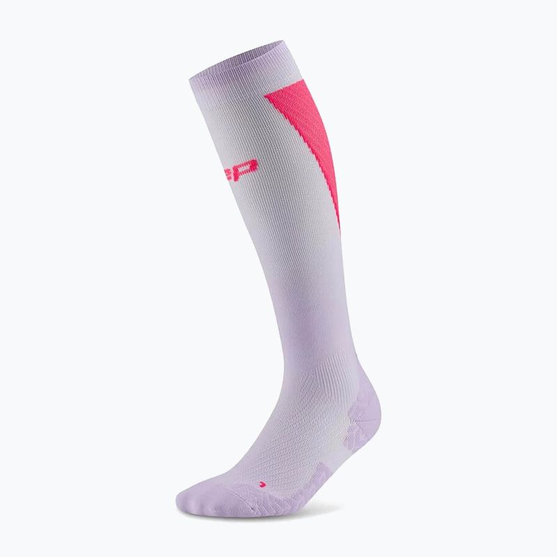 Calzini da donna CEP Ultralight Tall 4.0 lilac/pink 2