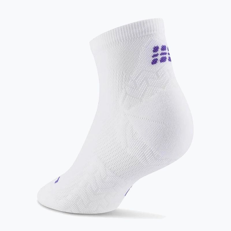 Calze a compressione da uomo CEP Ultralight Low Cut 4.0 white 3