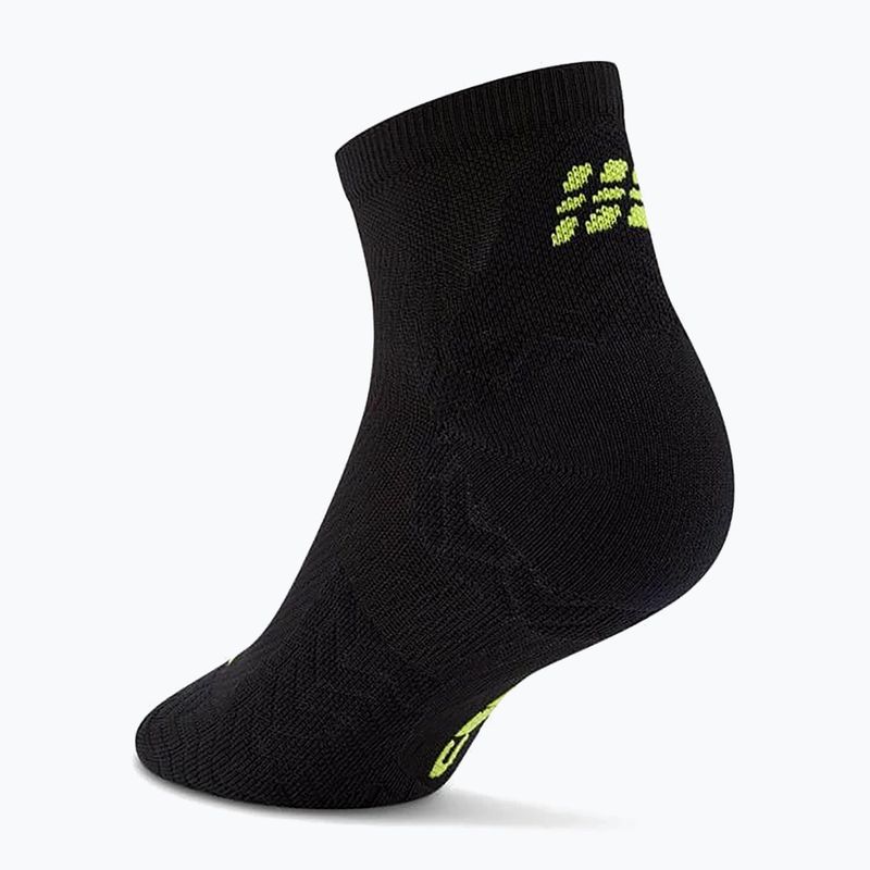Calze a compressione da uomo CEP Ultralight Low Cut 4.0 black 3