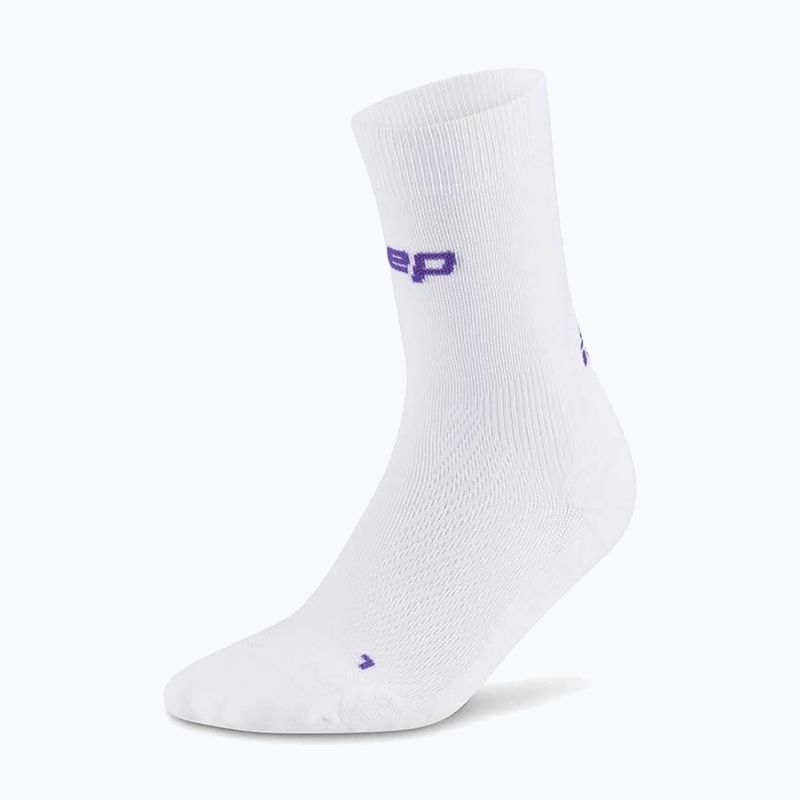 Calze a compressione da uomo CEP Ultralight Mid Cut 4.0 white 2