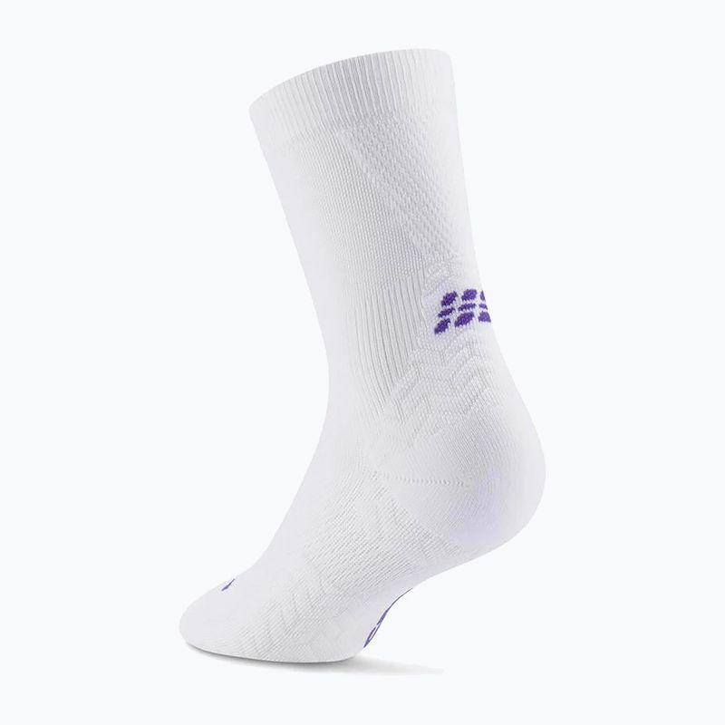 Calze a compressione da uomo CEP Ultralight Mid Cut 4.0 white 3