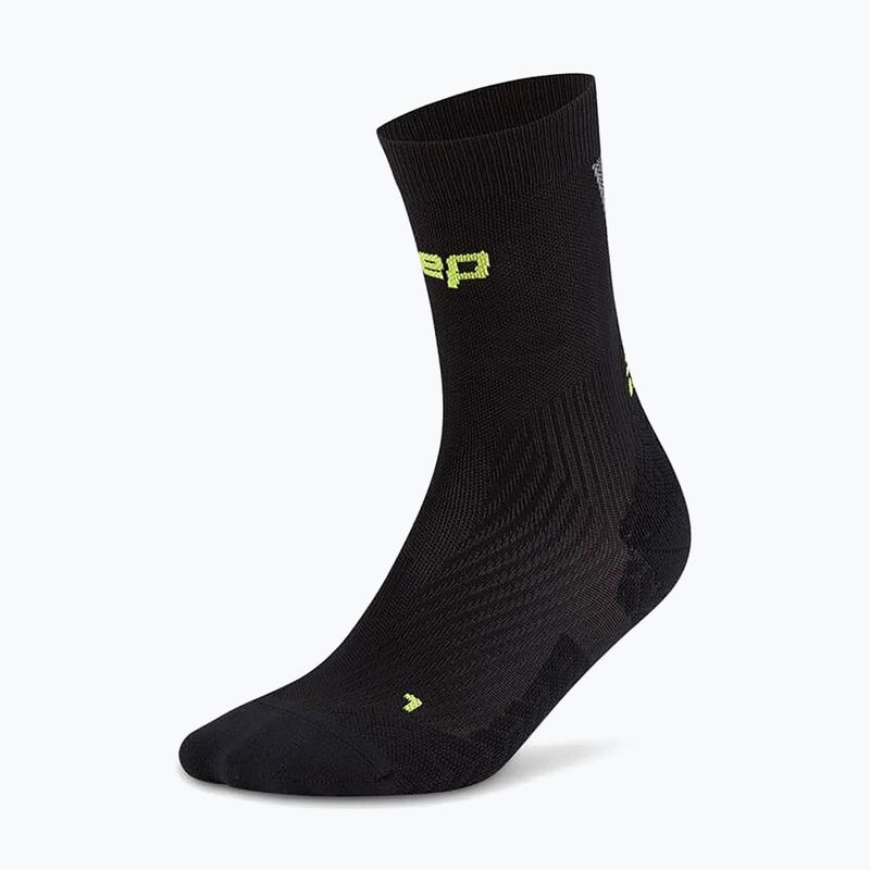 Calze a compressione da uomo CEP Ultralight Mid Cut 4.0 black/grey 2