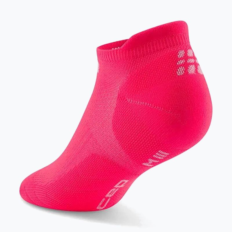 Calze a compressione da uomo Cep Run No Show 5.0 pink 3