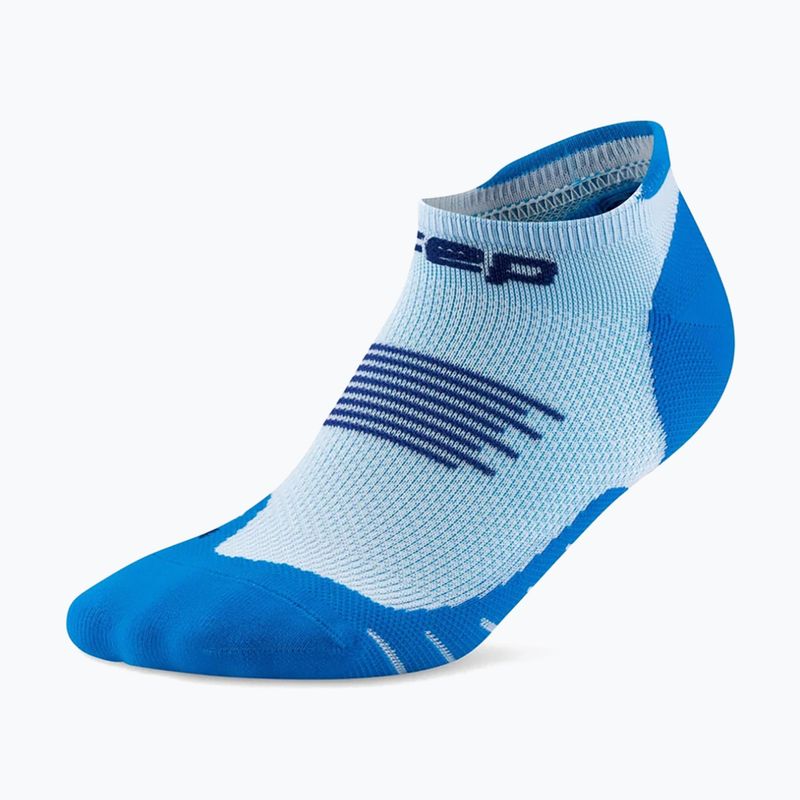 Calze a compressione da uomo Cep Run No Show 5.0 blue/ice 2