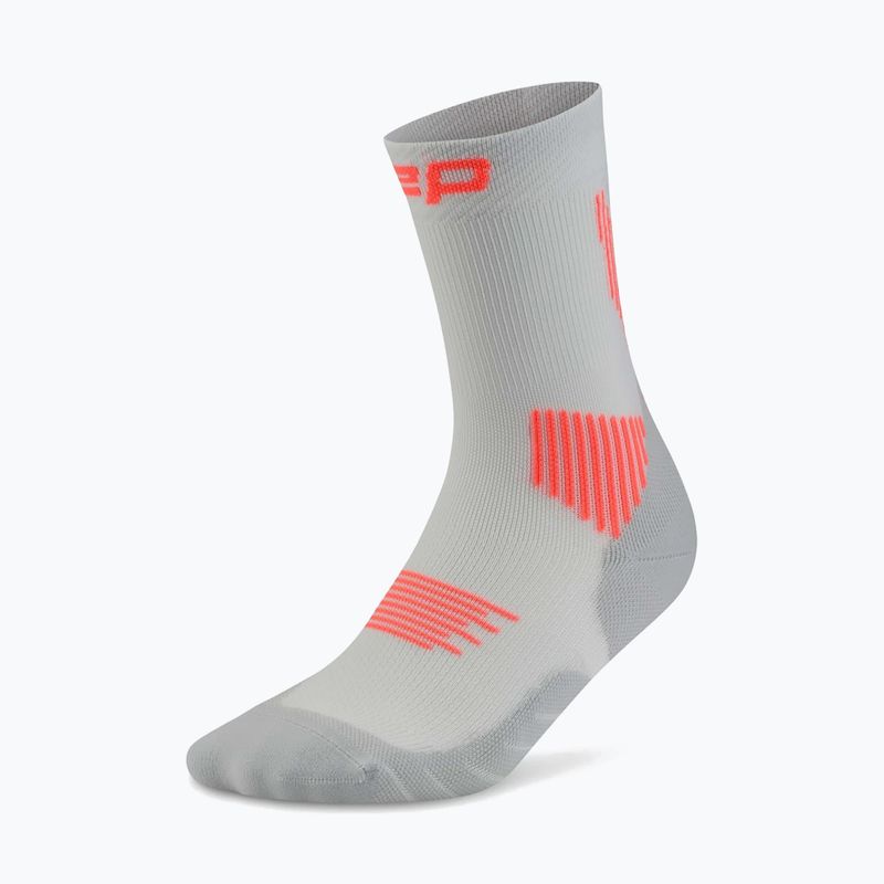 Calze a compressione da uomo CEP Run Mid Cut 5.0 grey 2