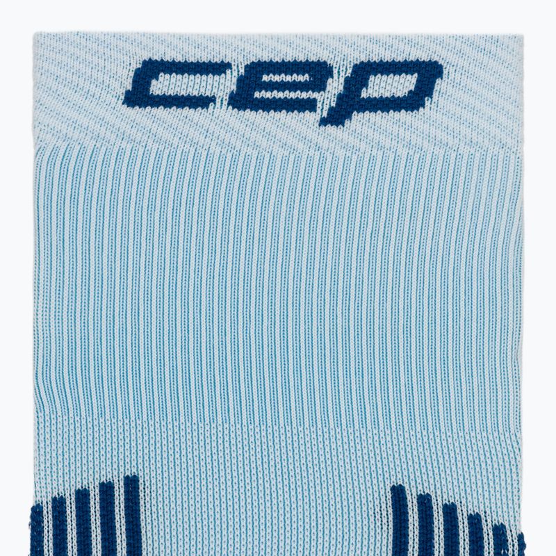 Calze a compressione da uomo CEP Run Mid Cut 5.0 blue/ice 3