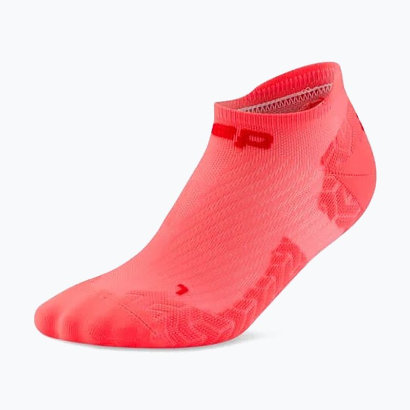 Calzini da donna CEP Ultralight No Show 4.0 neon coral/red 2