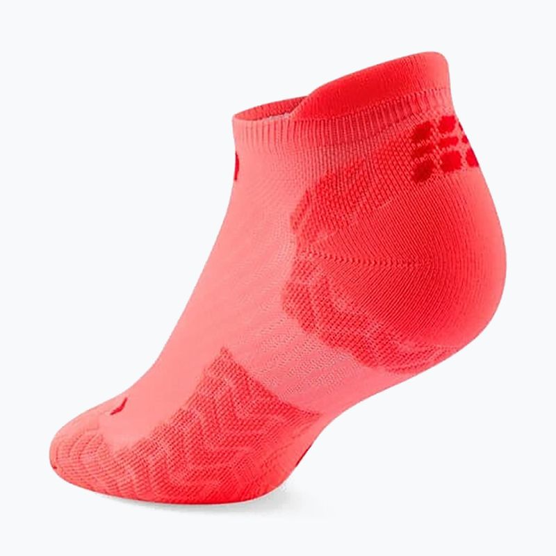 Calzini da donna CEP Ultralight No Show 4.0 neon coral/red 3