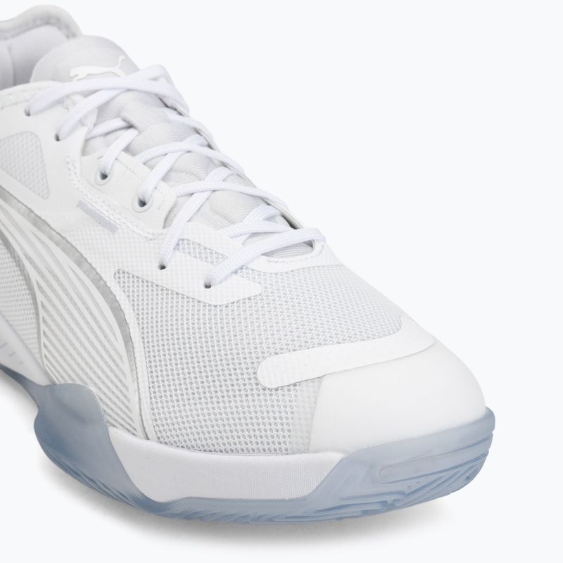 Scarpe da pallamano PUMA Eliminate NITRO 4 puma white/puma silver 7