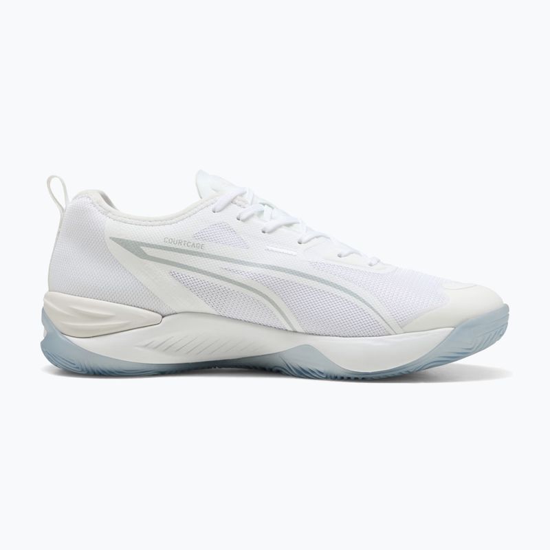 Scarpe da pallamano PUMA Eliminate NITRO 4 puma white/puma silver 2