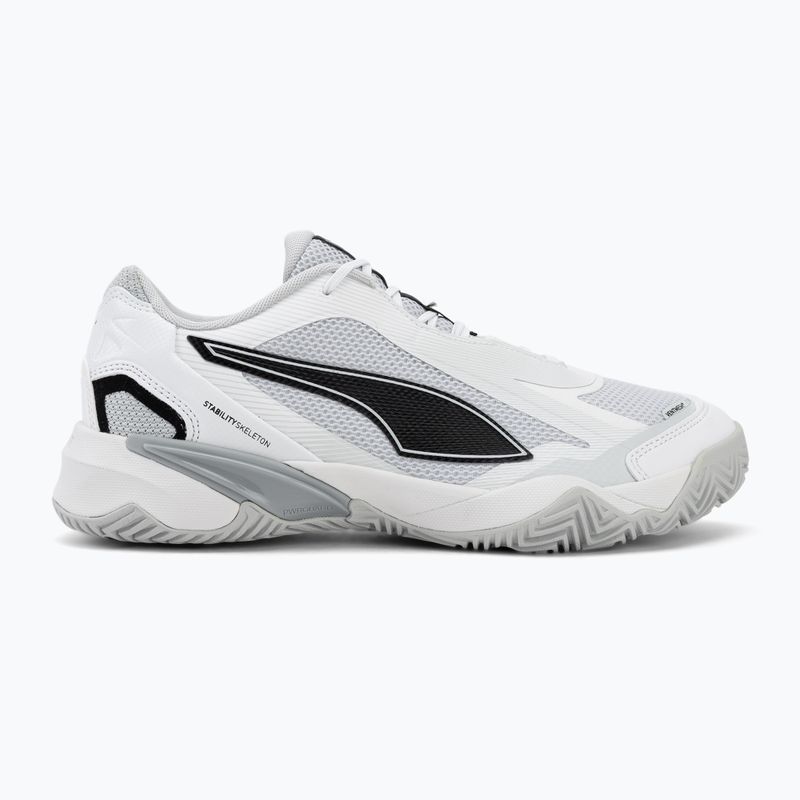 Scarpe da pallamano da uomo PUMA Solarstrike 4 puma white/puma black/silver 2