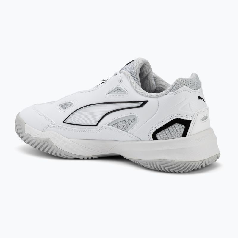 Scarpe da pallamano da uomo PUMA Solarstrike 4 puma white/puma black/silver 3