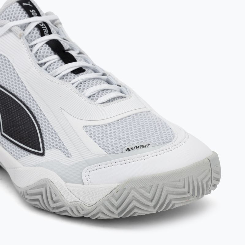 Scarpe da pallamano da uomo PUMA Solarstrike 4 puma white/puma black/silver 7