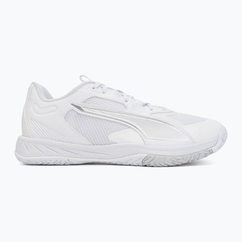 Scarpe da pallamano PUMA Accelerate Pro 4 puma white/puma silver 2