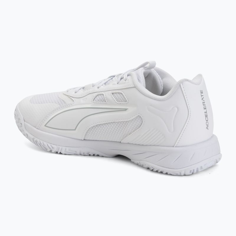 Scarpe da pallamano PUMA Accelerate Pro 4 puma white/puma silver 3