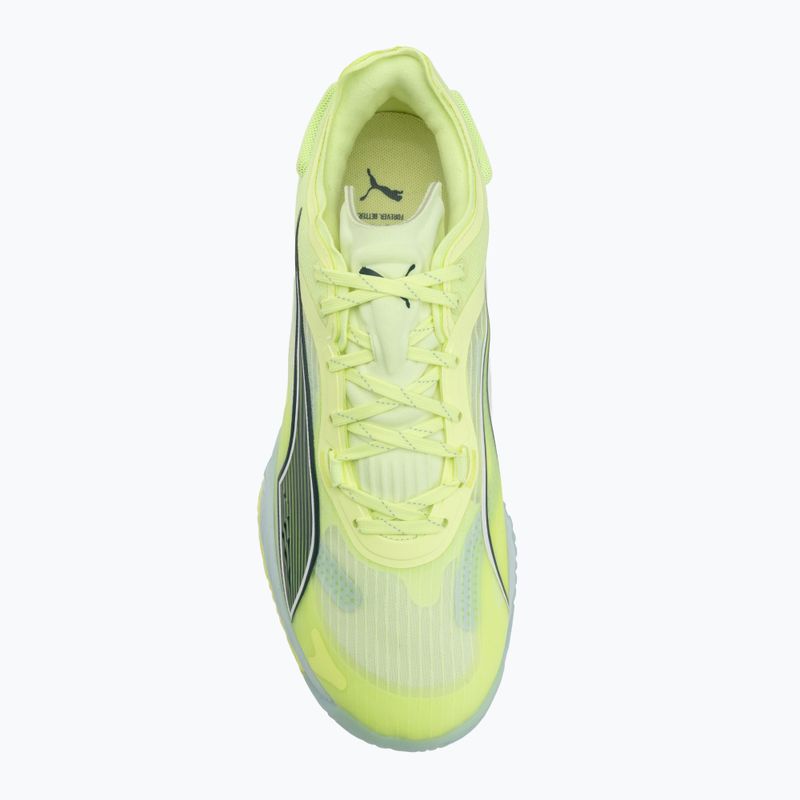 Scarpe PUMA Accelerate NITRO SQD 4 puma fizzy light/green terrain/puma white/puma silver 5