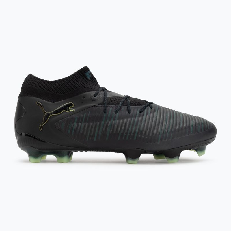 PUMA Future 8 Ultimate FG uomini scarpe da calcio puma nero / luce frizzante / terreno verde 2