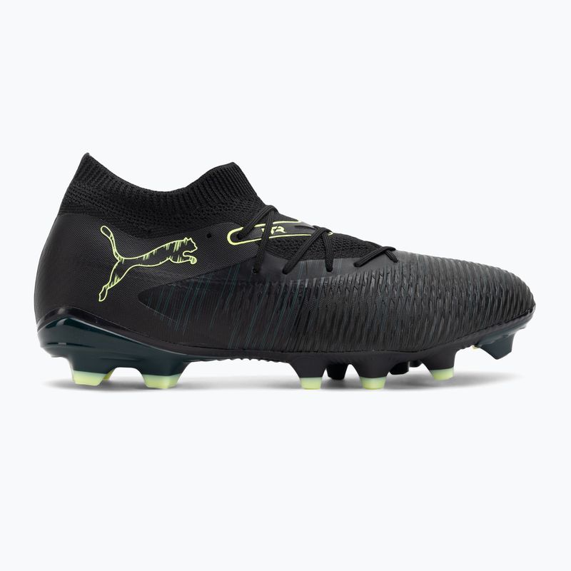 PUMA Future 8 Match FG/AG uomini scarpe da calcio puma nero / luce frizzante / terreno verde 2