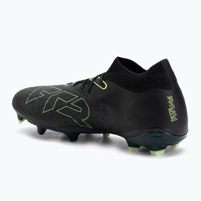 PUMA Future 8 Match FG/AG uomini scarpe da calcio puma nero / luce frizzante / terreno verde 3