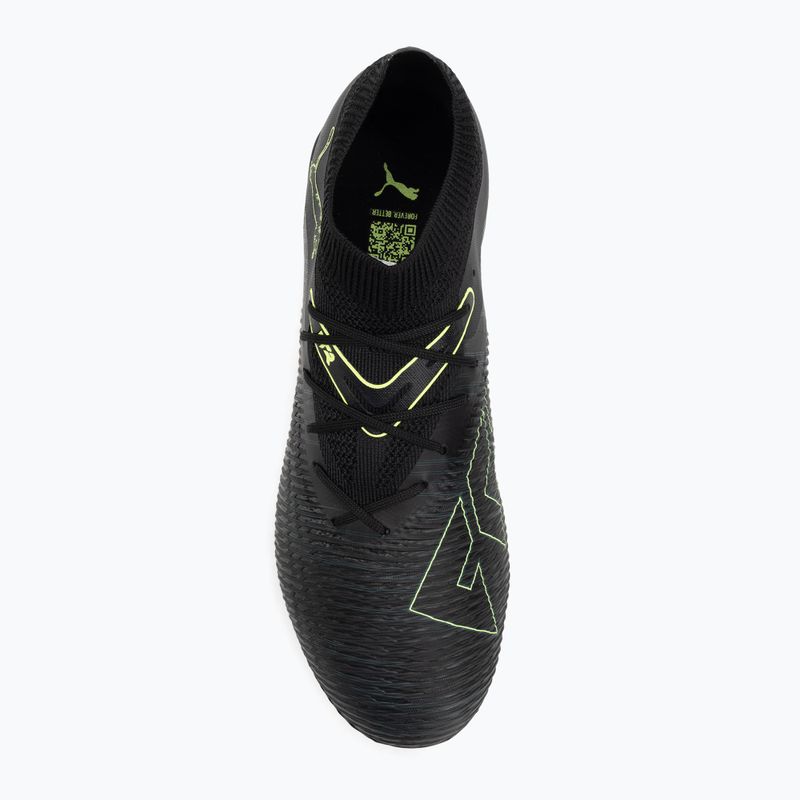 PUMA Future 8 Match FG/AG uomini scarpe da calcio puma nero / luce frizzante / terreno verde 5