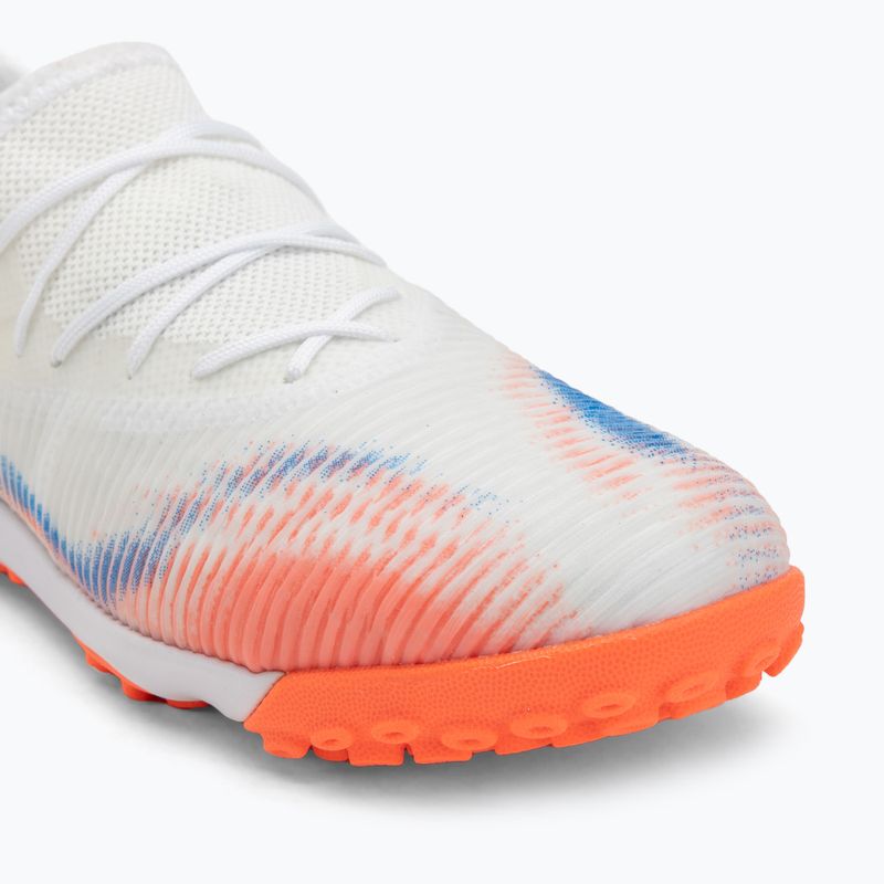 Scarpe da calcio da donna PUMA Future 8 Match Low TT puma bianco/puma nero/rosso brillante 7