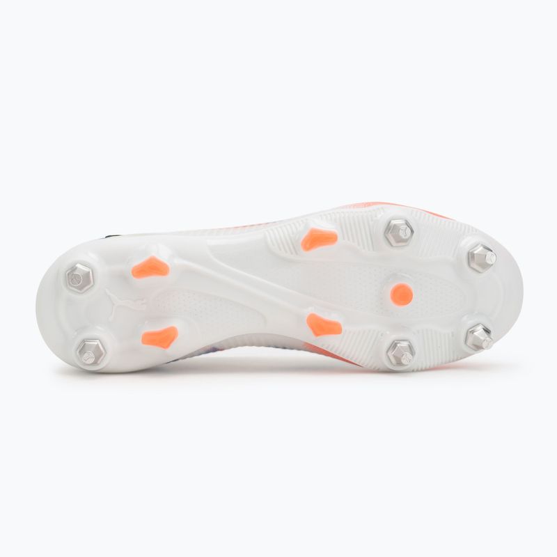 PUMA Future 8 Pro MxSG scarpe da calcio uomo puma bianco/puma nero/rosso brillante 4