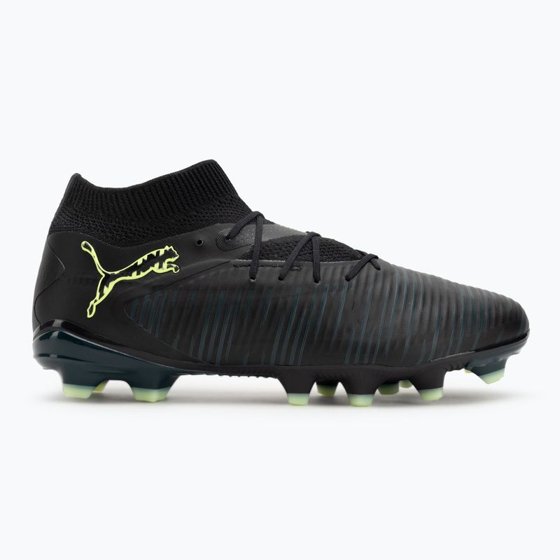 Scarpe da calcio da uomo PUMA Future 8 Pro FG/AG puma nero/luce frizzante/terreno verde 2