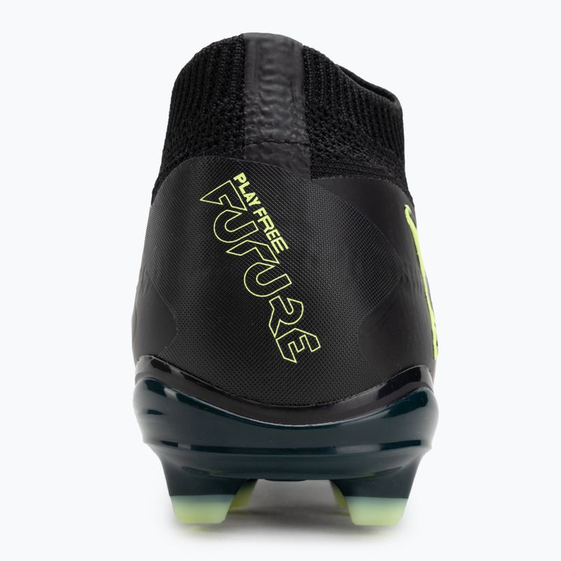 Scarpe da calcio da uomo PUMA Future 8 Pro FG/AG puma nero/luce frizzante/terreno verde 6