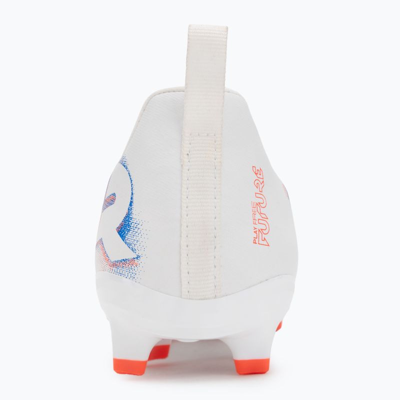 PUMA Future 8 Match LL FG/AG Jr scarpe da calcio puma bianco/puma nero/rosso brillante 6