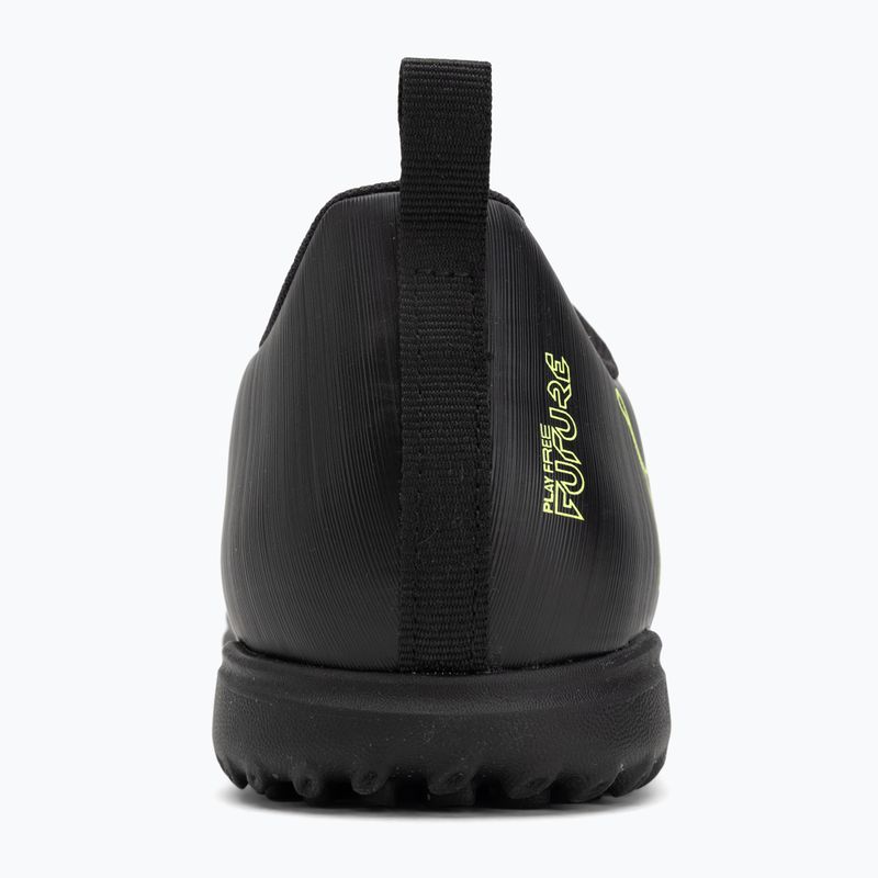 PUMA Future 8 Play TT Jr bambini scarpe da calcio puma nero / luce frizzante / terreno verde 6