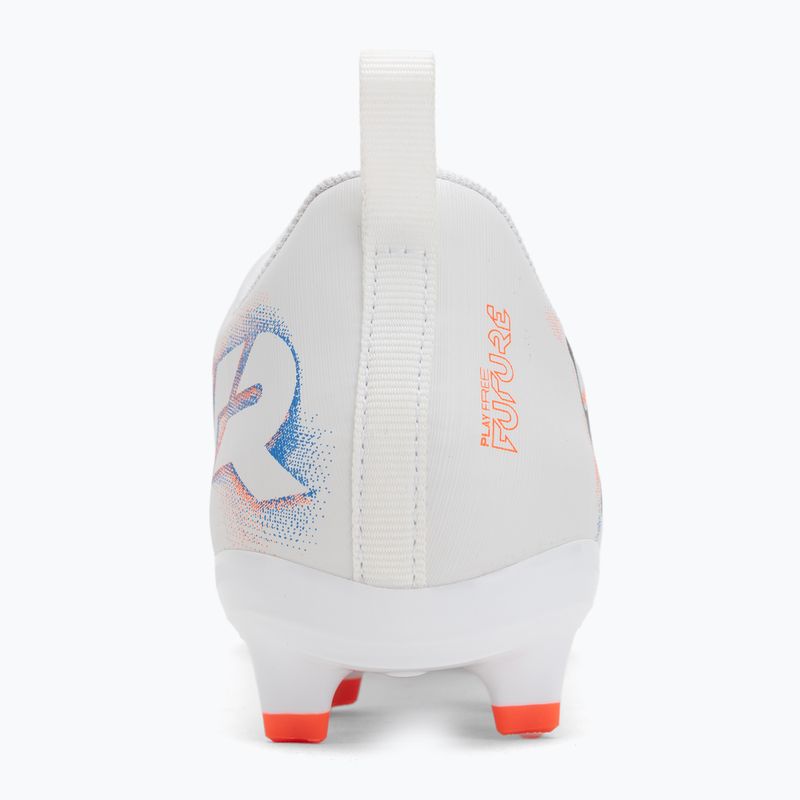 PUMA Future 8 Play FG/AG Jr scarpe da calcio puma bianco/puma nero/rosso brillante 6