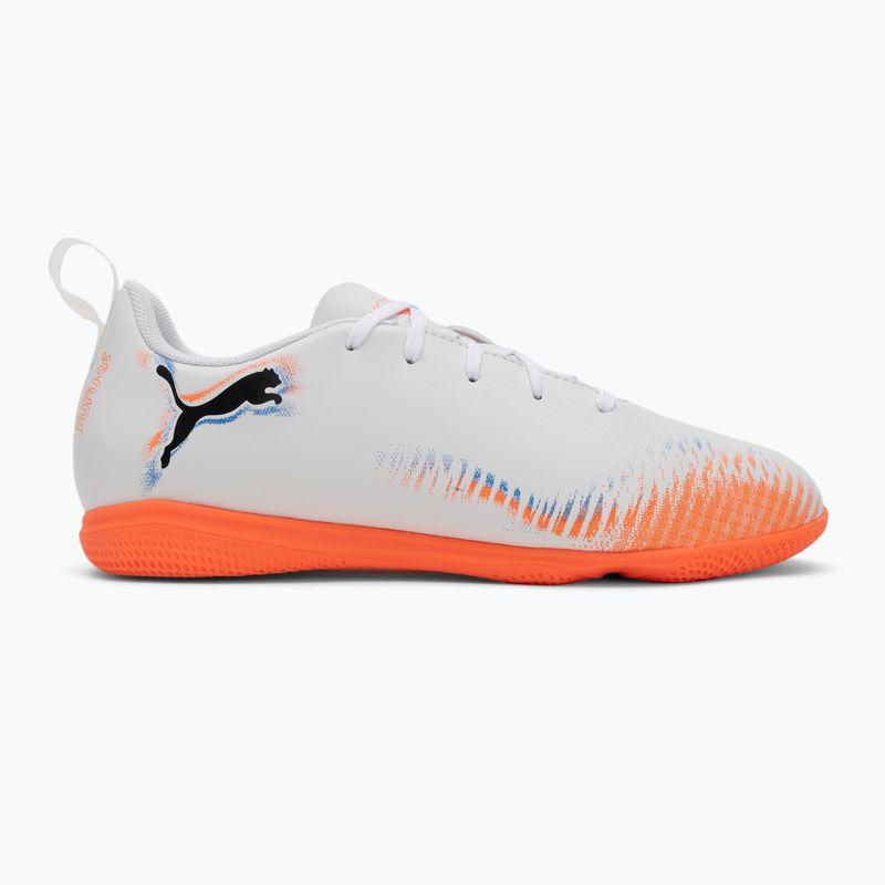 PUMA Future 8 Play It Jr scarpe da calcio per bambini puma bianco/puma nero/rosso brillante 2