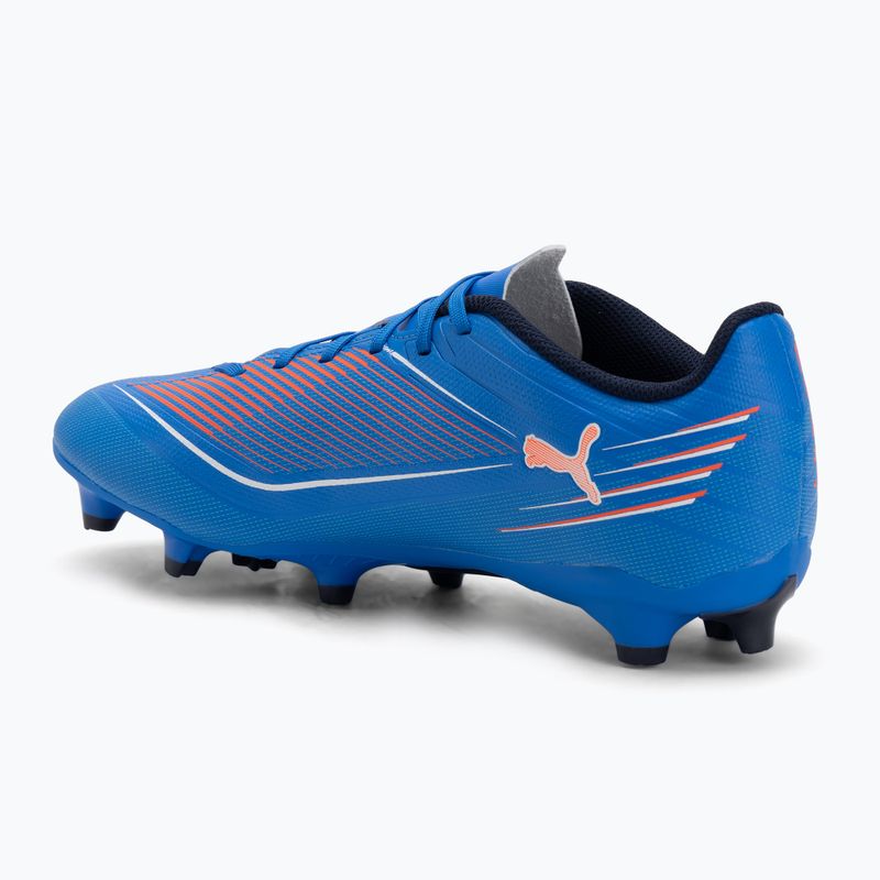 Scarpe da calcio da uomo PUMA Ultra 6 Play FG/AG ultra blu/puma bianco/rosso brillante 3