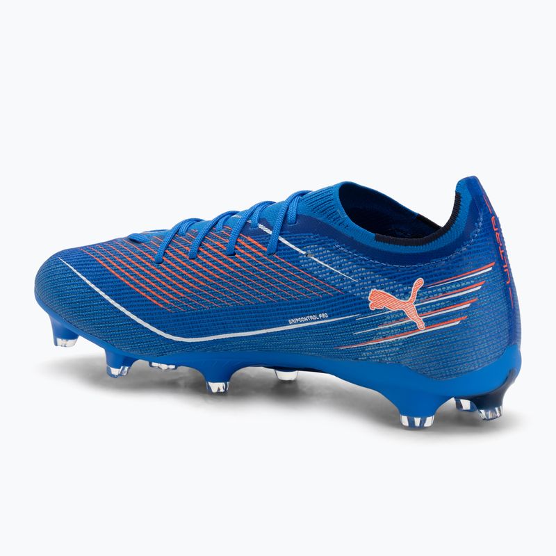 PUMA Ultra 6 Pro FG/AG scarpe da calcio uomo ultra blu/puma bianco/rosso brillante 3