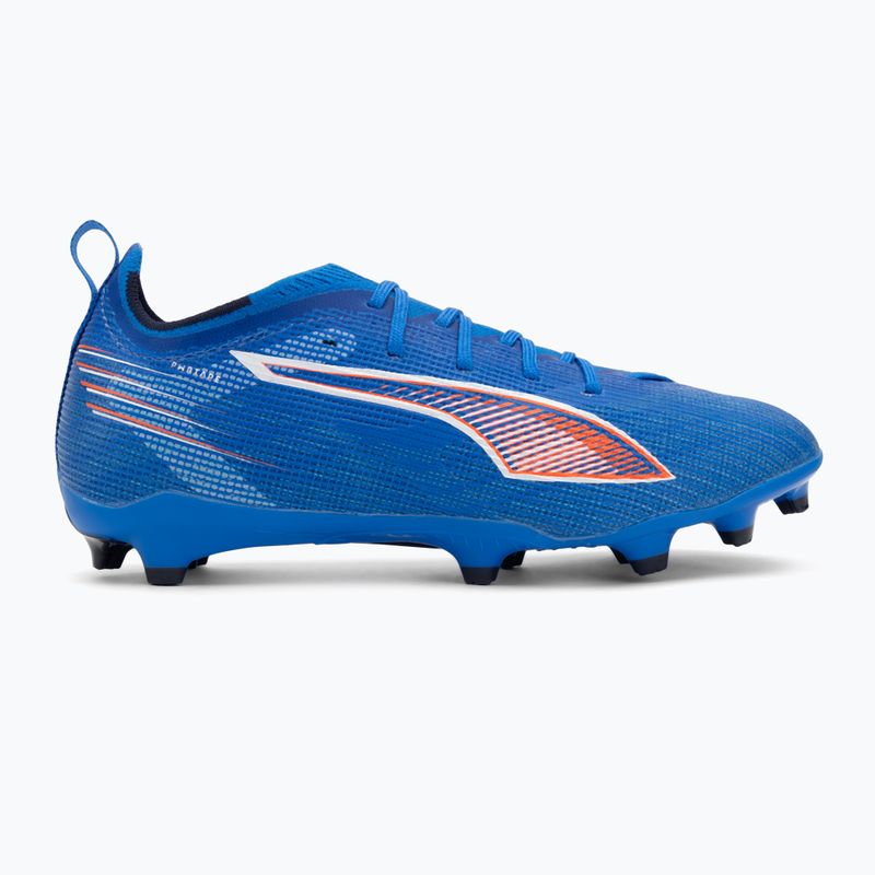 PUMA Ultra 6 Pro FG/AG Jr scarpe da calcio bambino ultra blu/puma bianco/rosso brillante 2