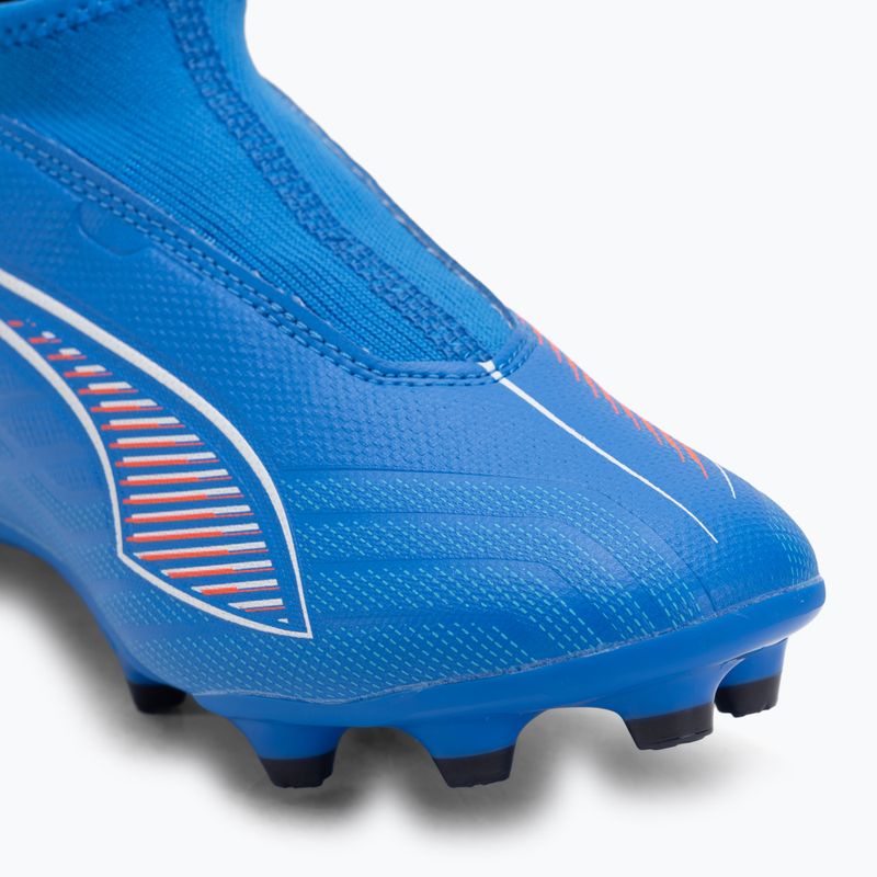 PUMA Ultra 6 Match+ LL FG/AG Jr scarpe da calcio bambino ultra blu/puma bianco/rosso brillante 7