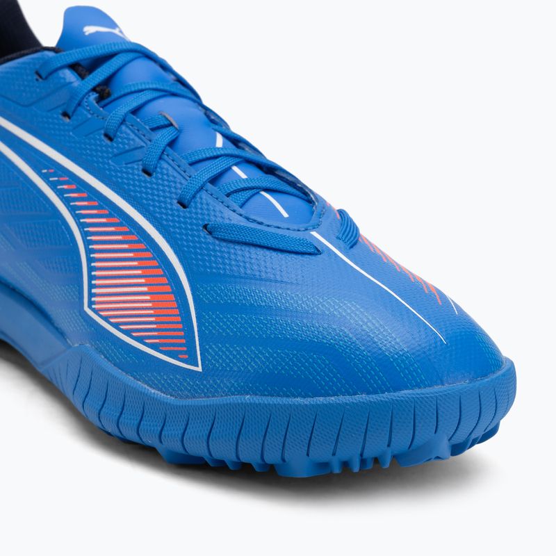 Scarpe da calcio PUMA Ultra 6 Play TT da uomo ultra blu/puma bianco/rosso brillante 7