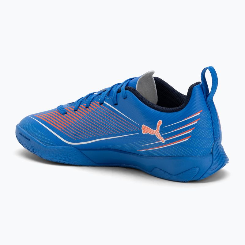 PUMA Ultra 6 Play It Jr scarpe da calcio da bambino ultra blu/puma bianco/rosso brillante 3