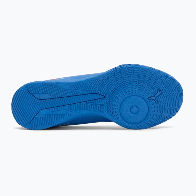 PUMA Ultra 6 Play It Jr scarpe da calcio da bambino ultra blu/puma bianco/rosso brillante 4