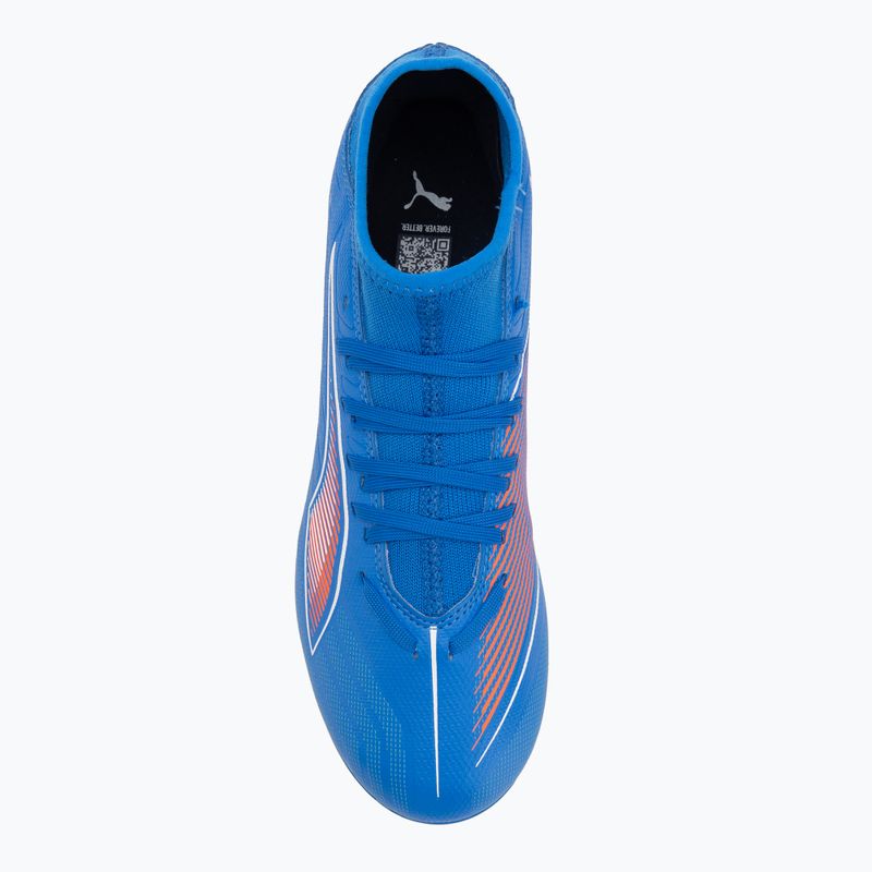 Scarpe da calcio da uomo PUMA Ultra 6 Play+ FG/AG ultra blu/puma bianco/rosso brillante 5