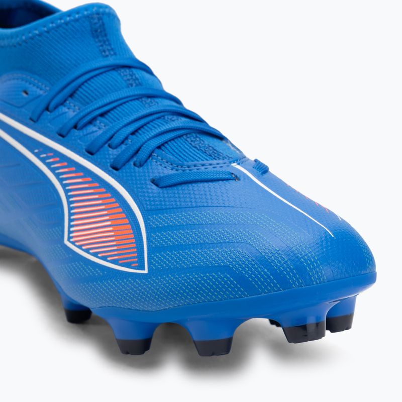 Scarpe da calcio da uomo PUMA Ultra 6 Play+ FG/AG ultra blu/puma bianco/rosso brillante 7