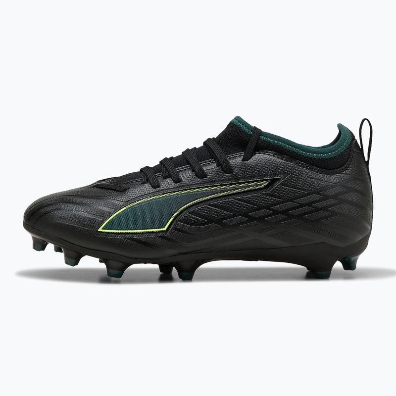 PUMA Ultra 6 Match FG/AG Jr bambini scarpe da calcio puma nero / luce frizzante / terreno verde 8