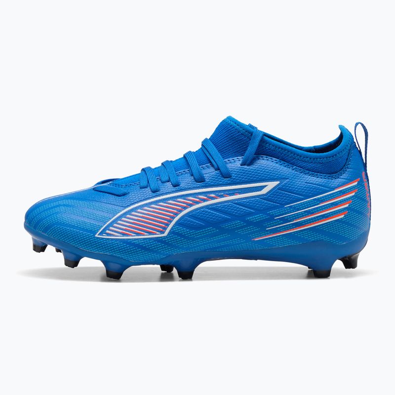 PUMA Ultra 6 Match FG/AG Jr scarpe da calcio bambino ultra blu/puma bianco/rosso brillante 8