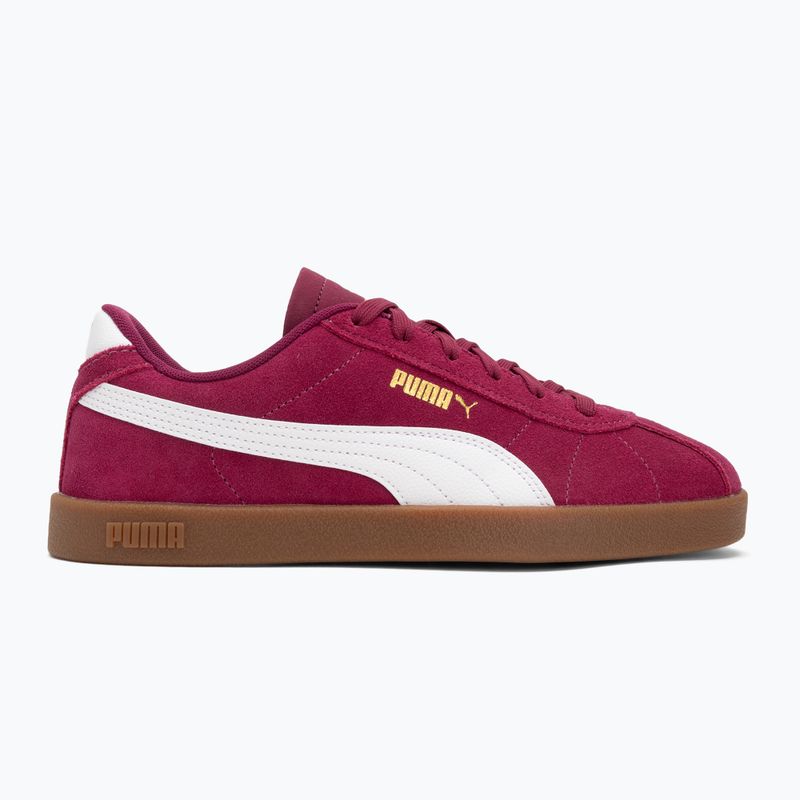 Scarpe PUMA Club II berry/puma bianco/puma oro 2