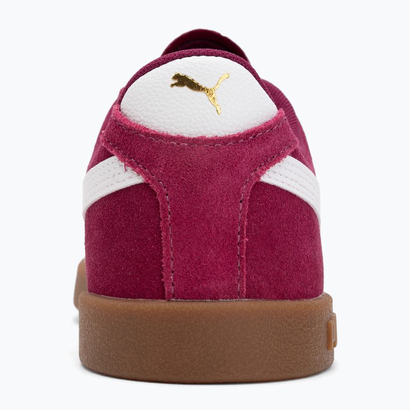 Scarpe PUMA Club II berry/puma bianco/puma oro 5