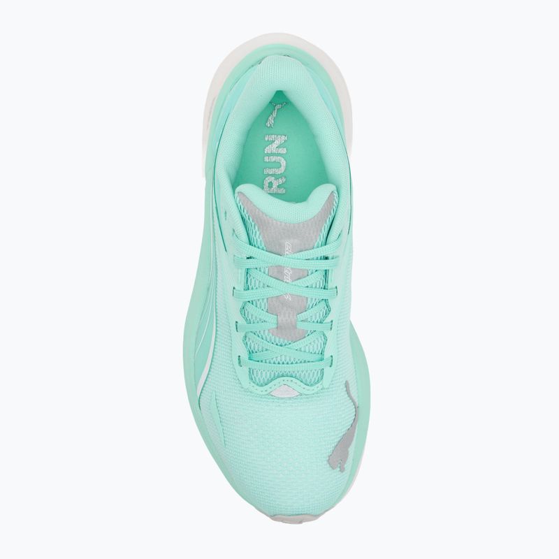 Scarpe da corsa da donna PUMA Electrify Nitro 4 mint melt/puma bianco 5