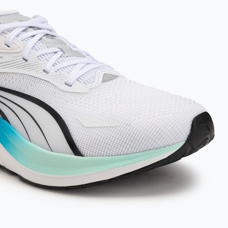 Scarpe da corsa da uomo PUMA Electrify Nitro 4 puma bianco / menta sciolto / blu velocità 7