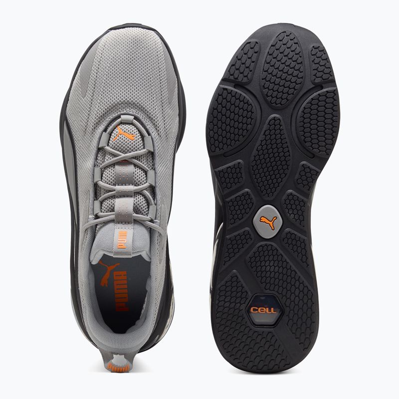 PUMA Cell Solar scarpe da uomo grigio eco/puma nero/fuoco caldo 3